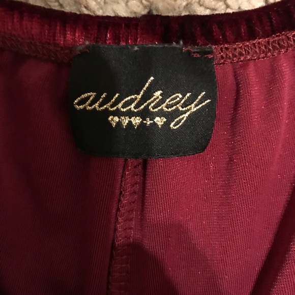 Velvet Ruffle Shorts - Picture 2 of 3